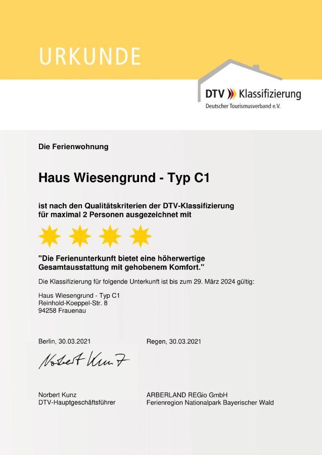 Haus Wiesengrund فراوناو المظهر الخارجي الصورة